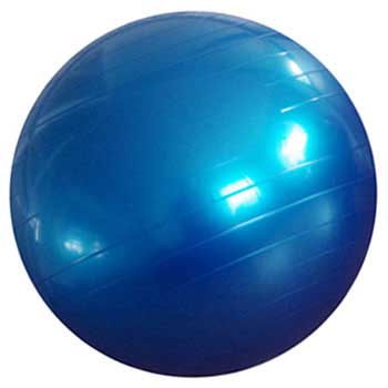 ลูกบอลโยคะ (สีน้ำเงิน)<br>ขนาด 75 ซม.